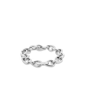 Bracciale a maglie scultoree