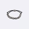 Bracciale con perline a forma di rettangolo organico Bracciale con perline a forma di rettangolo organico