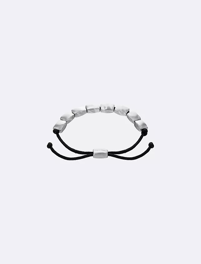 Bracciale con perline a forma di rettangolo organico Bracciale con perline a forma di rettangolo organico