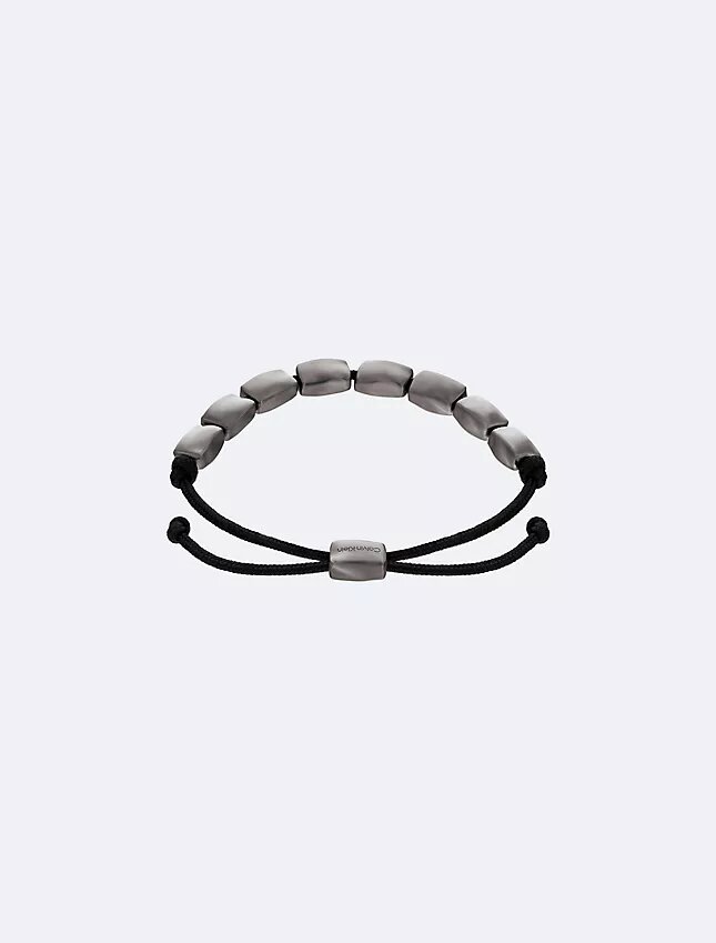 Bracciale con perline a forma di rettangolo organico Bracciale con perline a forma di rettangolo organico