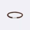 Bracciale con perline curve