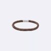 Bracciale con perline curve