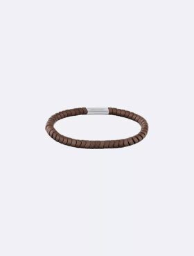 Bracciale con perline curve