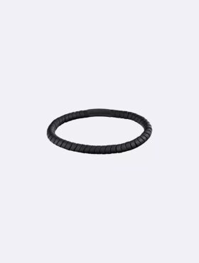 Bracciale con perline curve