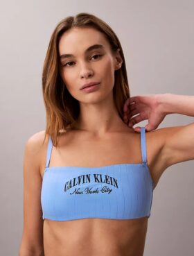 Bralette a fascia Heritage Classic in misto cotone Cotton Stretch con leggera fodera