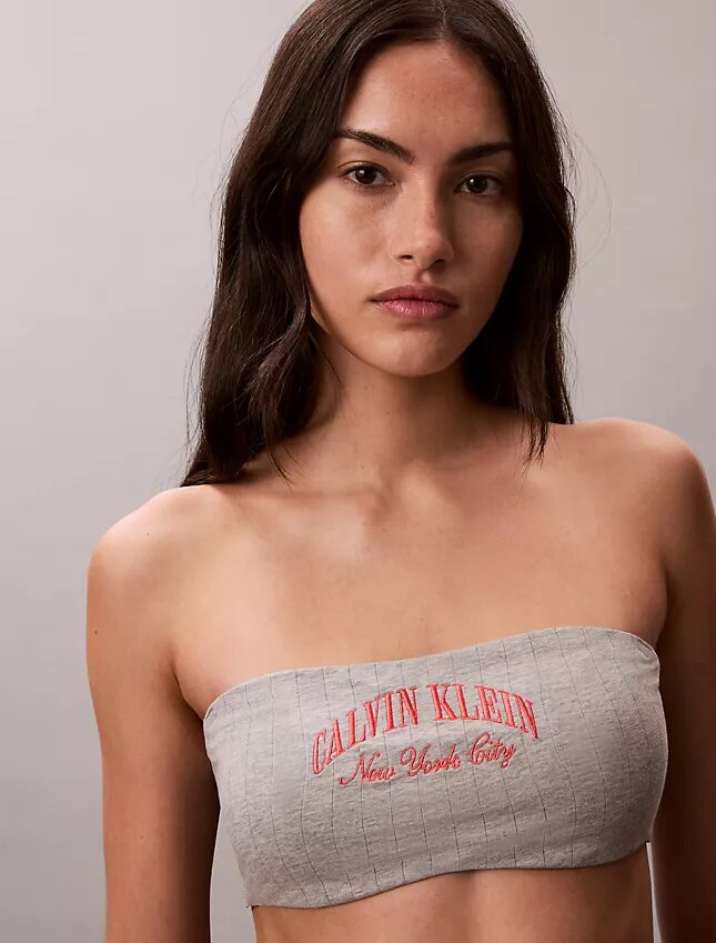 Bralette a fascia Heritage Classic in misto cotone Cotton Stretch con leggera fodera Bralette a fascia Heritage Classic in misto cotone Cotton Stretch con leggera fodera