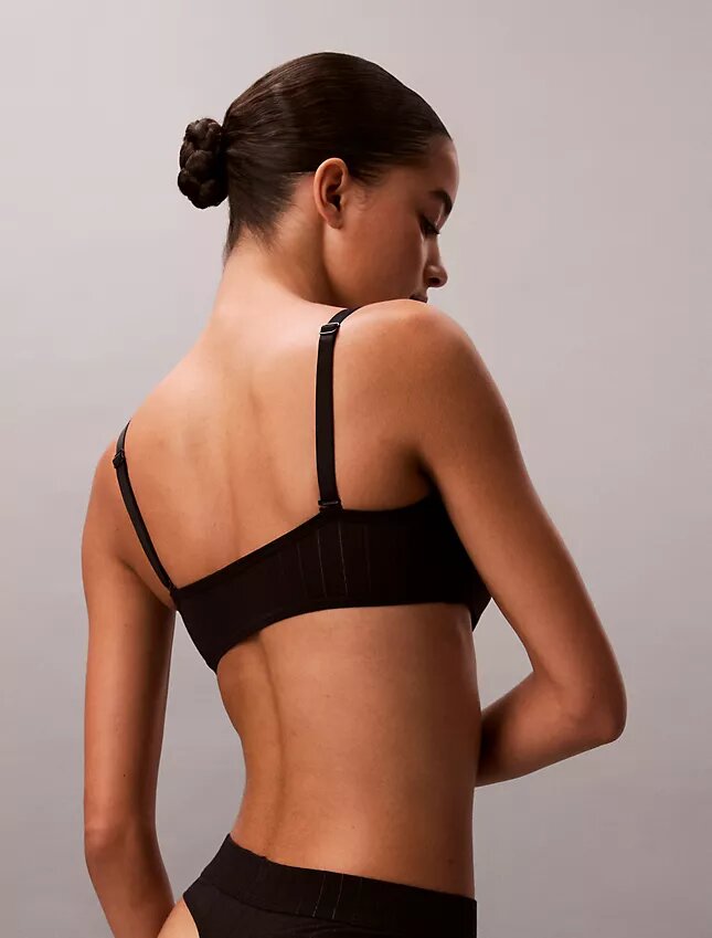 Bralette a fascia Heritage Classic in misto cotone Cotton Stretch con leggera fodera Bralette a fascia Heritage Classic in misto cotone Cotton Stretch con leggera fodera