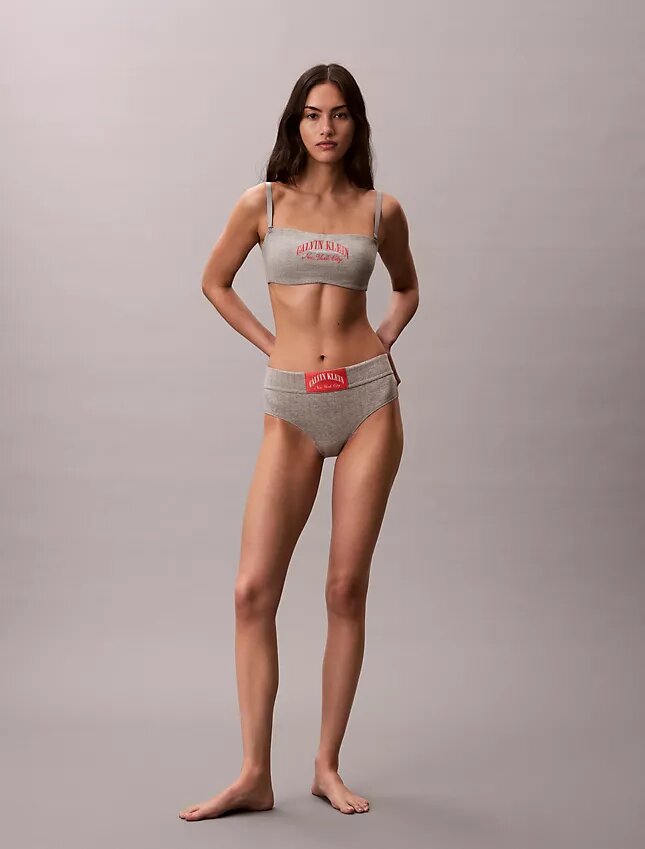 Bralette a fascia Heritage Classic in misto cotone Cotton Stretch con leggera fodera Bralette a fascia Heritage Classic in misto cotone Cotton Stretch con leggera fodera