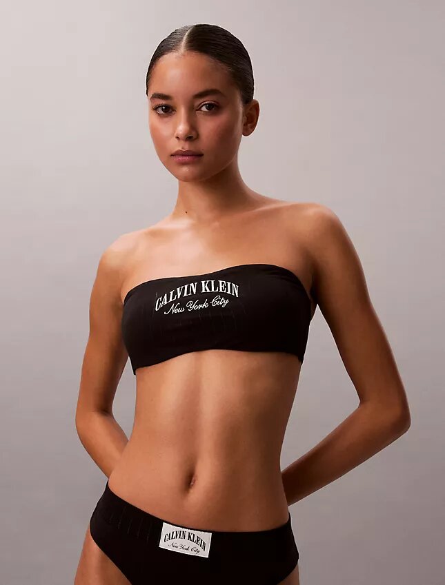 Bralette a fascia Heritage Classic in misto cotone Cotton Stretch con leggera fodera Bralette a fascia Heritage Classic in misto cotone Cotton Stretch con leggera fodera