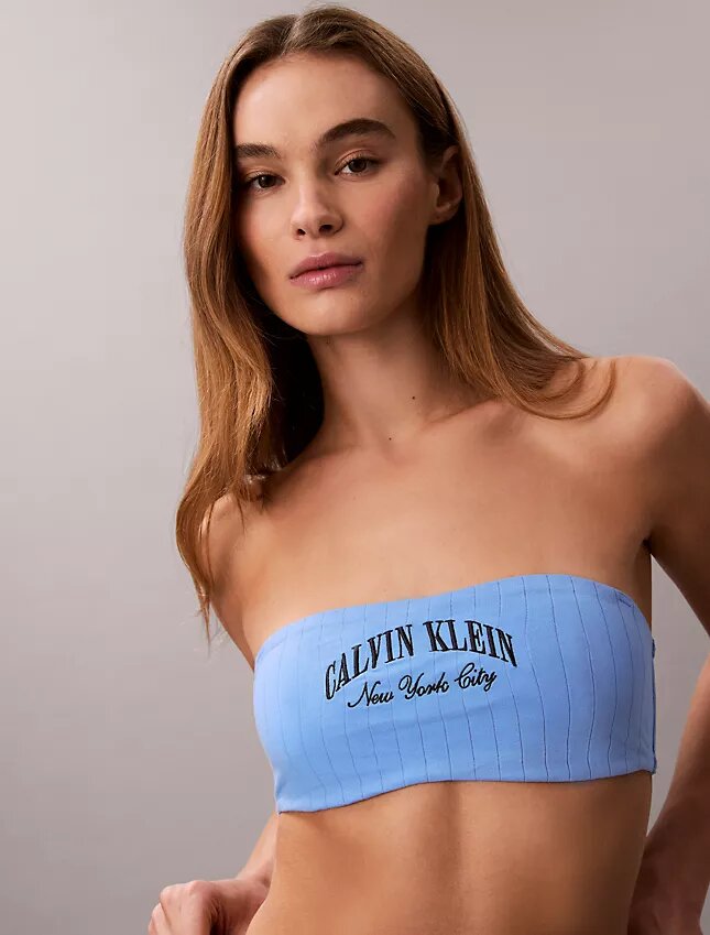 Bralette a fascia Heritage Classic in misto cotone Cotton Stretch con leggera fodera Bralette a fascia Heritage Classic in misto cotone Cotton Stretch con leggera fodera