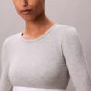 Bralette a maniche lunghe leggermente foderata in cotone Modal Icon