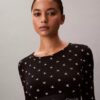 Bralette a maniche lunghe leggermente foderata in cotone Modal Icon