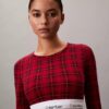 Bralette a maniche lunghe leggermente foderata in cotone Modal Icon