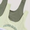 Bralette con grafica del logo ad arco, confezione da 2 Bralette con grafica del logo ad arco, confezione da 2