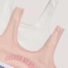Bralette con grafica del logo ad arco, confezione da 2 Bralette con grafica del logo ad arco, confezione da 2