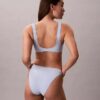 Bralette da bagno con monogramma grafico