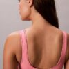 Bralette da bagno con monogramma grafico