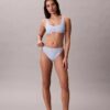 Bralette da bagno con monogramma grafico