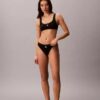 Bralette da bagno con monogramma grafico