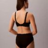 Bralette elasticizzata in Microfiber con Monogram grafico e leggera fodera Bralette elasticizzata in Microfiber con Monogram grafico e leggera fodera