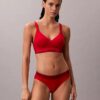 Bralette Icon in cotone e Modal con effetto metallizzato