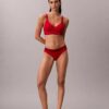 Bralette Icon in cotone e Modal con effetto metallizzato