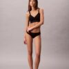 Bralette Icon in cotone e Modal con effetto metallizzato