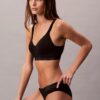 Bralette Icon in cotone e Modal con effetto metallizzato