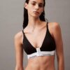 Bralette Icon in cotone e Modal leggermente foderata con chiusura frontale a triangolo