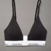 Bralette Icon in cotone e Modal leggermente foderata con chiusura frontale a triangolo