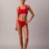 Bralette Icon in cotone e Modal metallizzato Unlined
