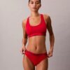 Bralette Icon in cotone e Modal metallizzato Unlined