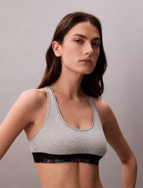 Bralette Icon in cotone e Modal Pride Unlined