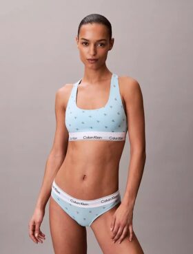 Bralette Icon in cotone e Modal Unlined senza imbottitura