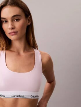 Bralette Icon in cotone e Modal Unlined senza imbottitura