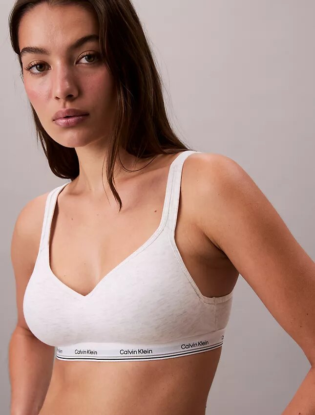 Bralette imbottita senza ferretto in misto cotone e Modal Bralette imbottita senza ferretto in misto cotone e Modal