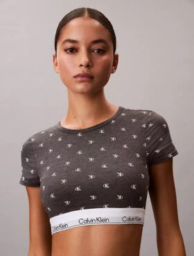 Bralette in cotone e Modal leggermente foderata Icon