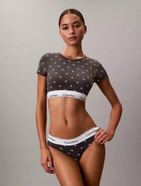 Bralette in cotone e Modal leggermente foderata Icon