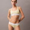 Bralette in cotone Modal elasticizzato a coste, leggermente foderata Bralette in cotone Modal elasticizzato a coste, leggermente foderata