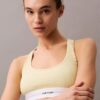 Bralette in cotone Modal elasticizzato a coste, leggermente foderata Bralette in cotone Modal elasticizzato a coste, leggermente foderata