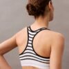 Bralette in cotone Modal elasticizzato a coste, leggermente foderata Bralette in cotone Modal elasticizzato a coste, leggermente foderata