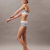 Bralette in cotone Modal elasticizzato a coste, leggermente foderata Bralette in cotone Modal elasticizzato a coste, leggermente foderata