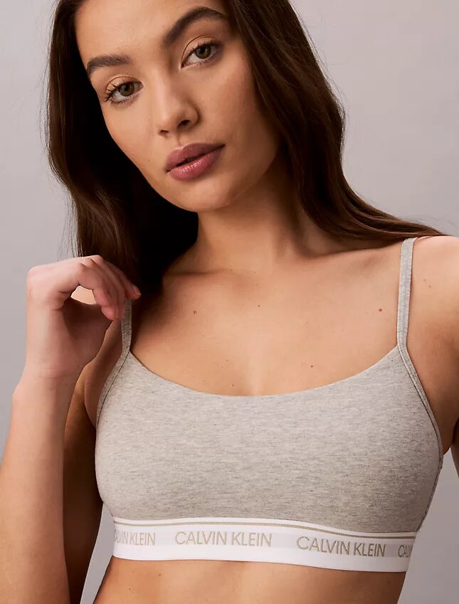 Bralette leggermente foderata con logo Archive Bralette leggermente foderata con logo Archive