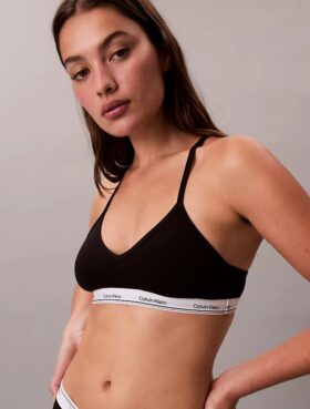 Bralette leggermente foderata in misto cotone e Modal