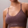 Bralette senza cuciture in microfibra a costine, leggermente imbottita Bralette senza cuciture in microfibra a costine, leggermente imbottita