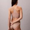 Bralette senza cuciture in microfibra a costine, leggermente imbottita Bralette senza cuciture in microfibra a costine, leggermente imbottita