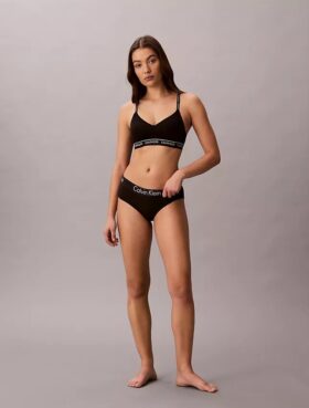 Bralette senza ferretto leggermente foderata con logo Archive Bralette senza ferretto leggermente foderata con logo Archive