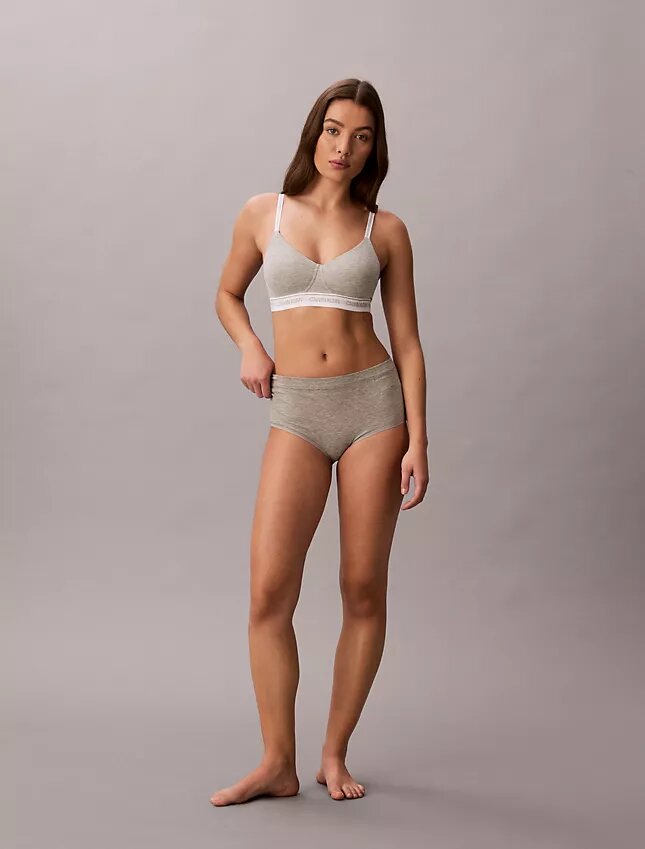Bralette senza ferretto leggermente foderata con logo Archive Bralette senza ferretto leggermente foderata con logo Archive
