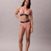 Bralette triangolare elasticizzata in Microfiber con Monogram grafico e leggera fodera Bralette triangolare elasticizzata in Microfiber con Monogram grafico e leggera fodera