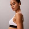 Bralette triangolare elasticizzata in Microfiber con Monogram grafico e leggera fodera Bralette triangolare elasticizzata in Microfiber con Monogram grafico e leggera fodera